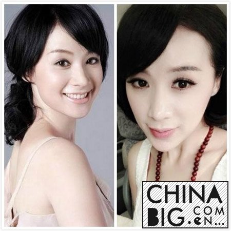 姚芊羽整容前后对比照片曝光  姚芊羽整容失败变成“蛇精病”