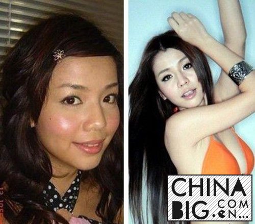 李毓芬事宜前后对比照曝光   李毓芬有没有承认整容？